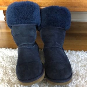 Uggs - blue tall size 9